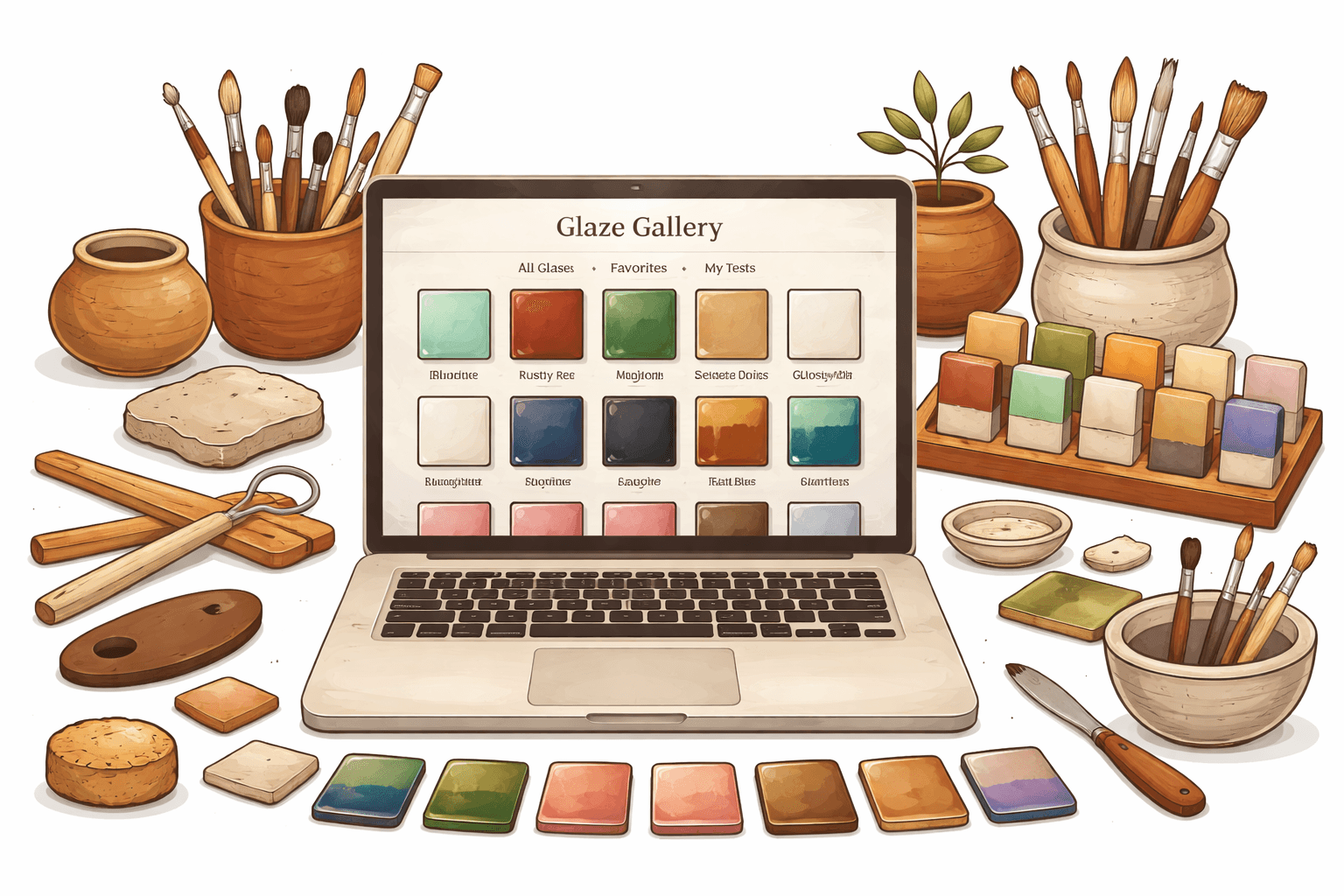 Glaizit Web illustration