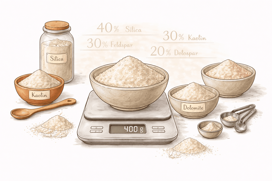 Recipe batch calculator illustration